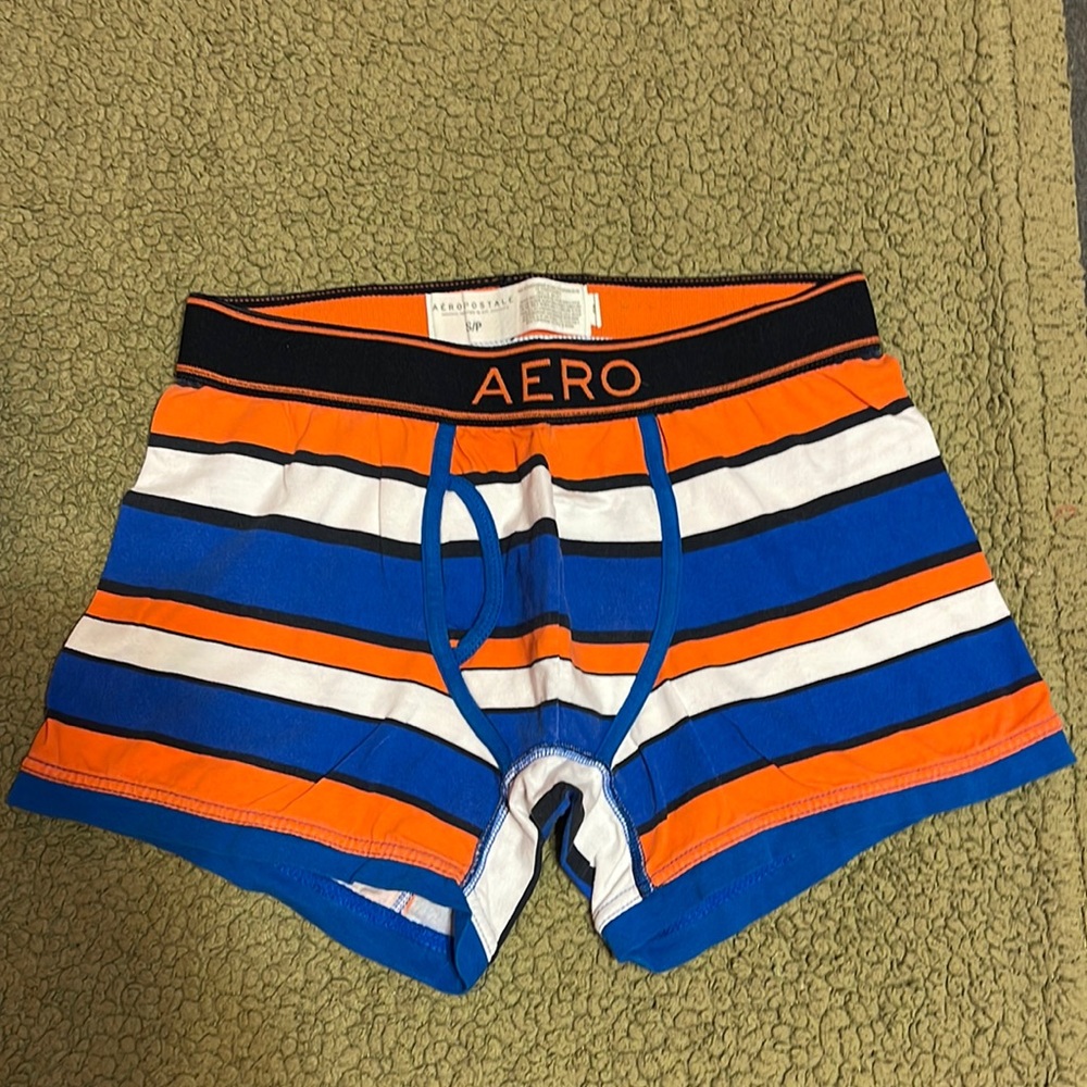 Striped mens boxer briefs